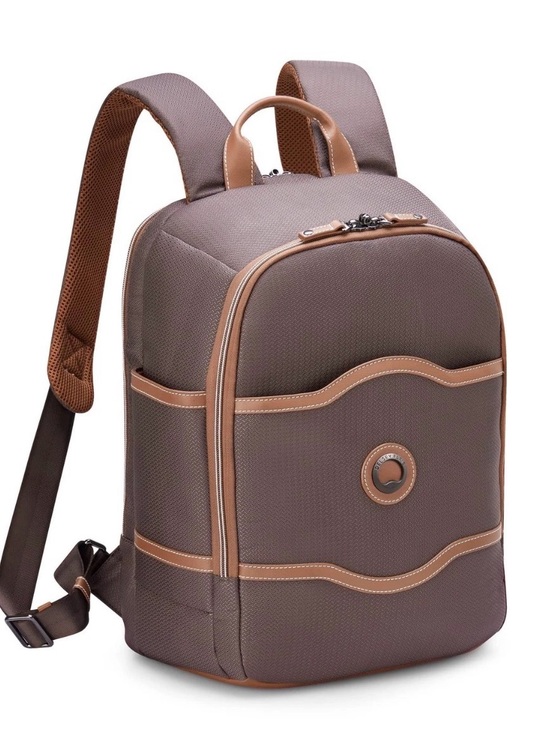 Delsey Paris Other - DELSEY Paris Chatelet Air 2.0 Travel Laptop Backpack Chocolate Brown